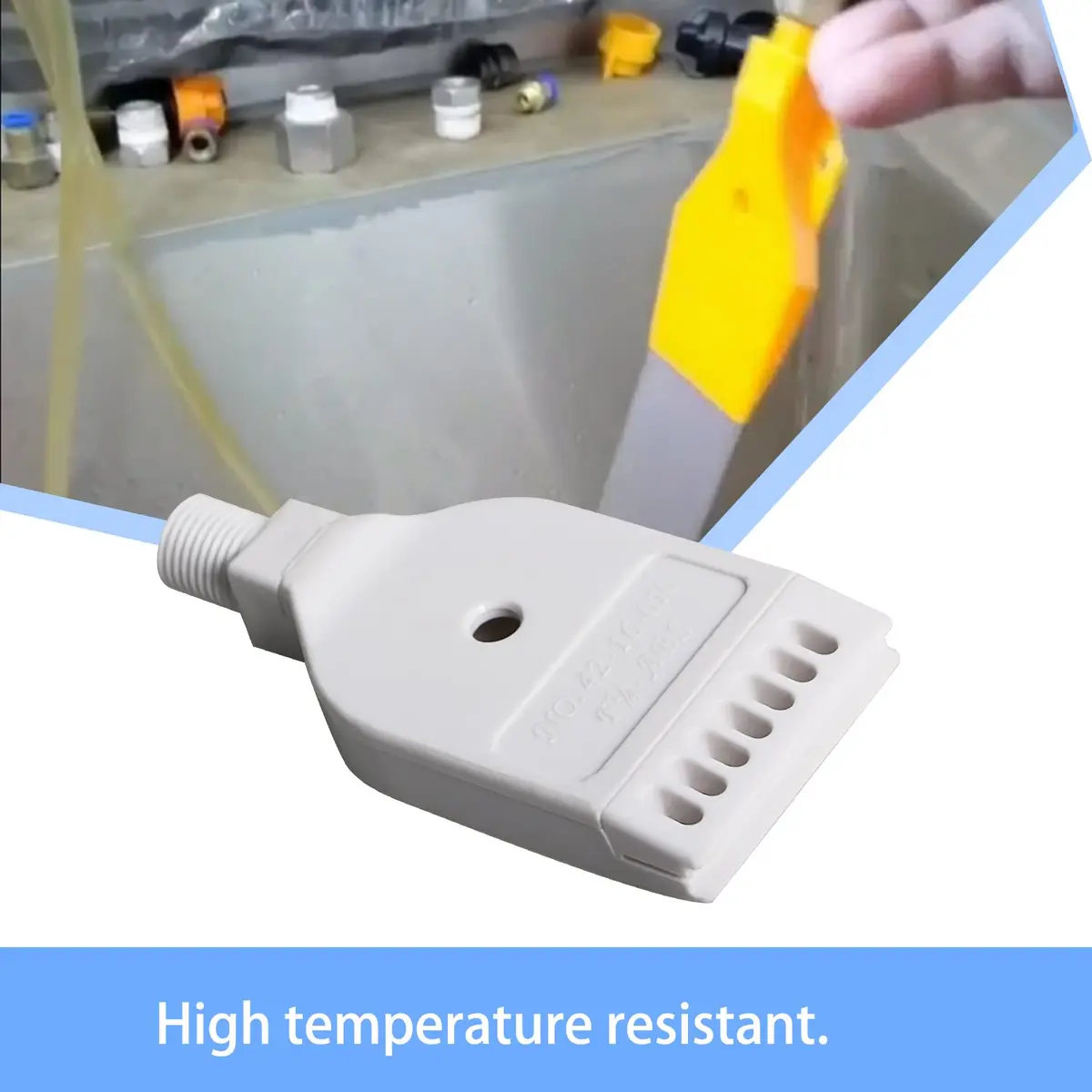 Aopin G1/4 Male ABS Wind Nozzle - Flat Air Jet, 92mm x 42mm | 2 Pcs for Dust Removal & Air Drying - view 5