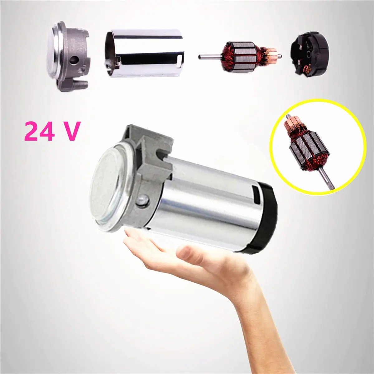 Viping Air Compressor Kit - Silver Chromed Horn for 24V Vehicles | Loud & Easy Install - view 2