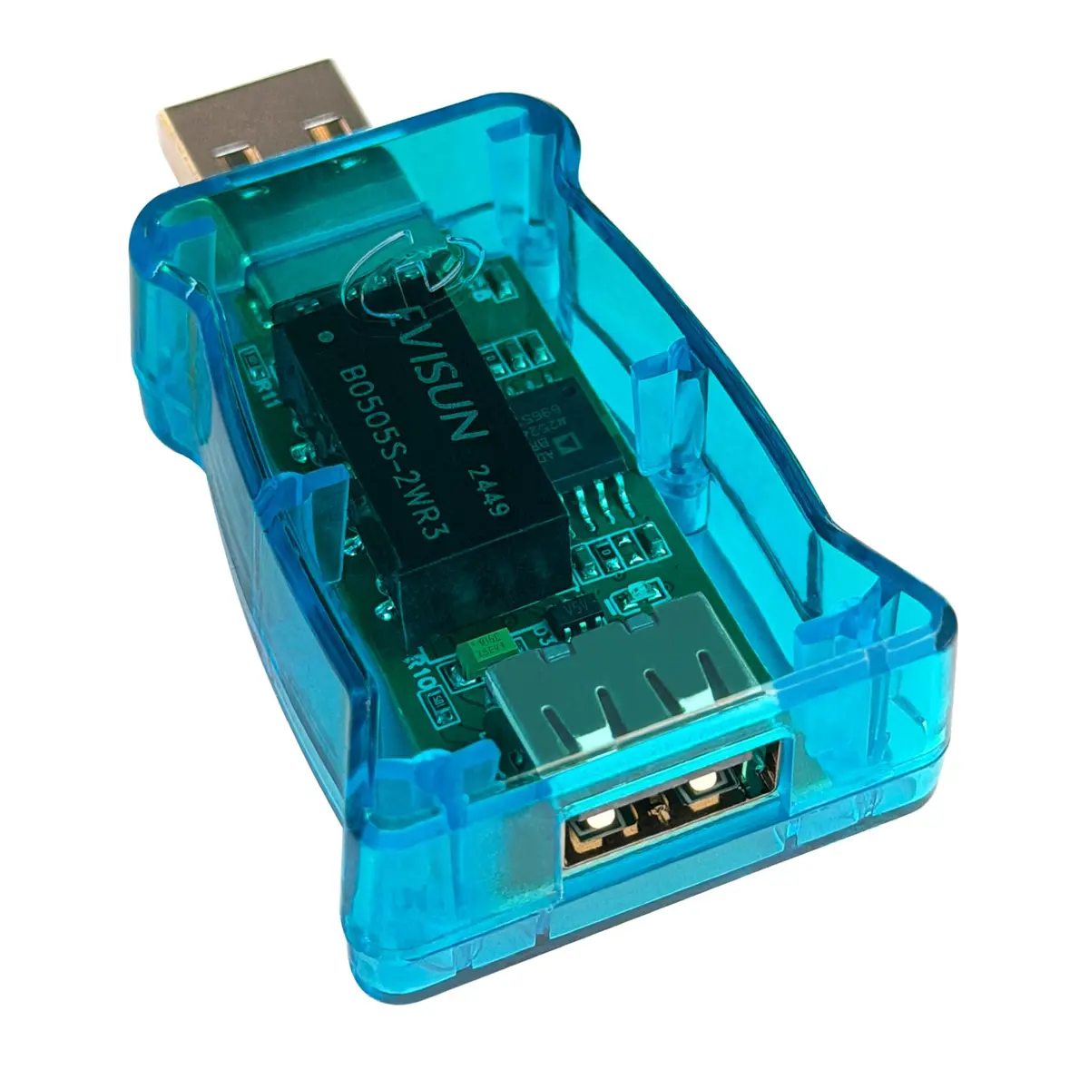 DSD TECH SH-G01A USB Isolator with ADUM3160 Chip 12Mbps | Industrial USB Noise Filter - main product image