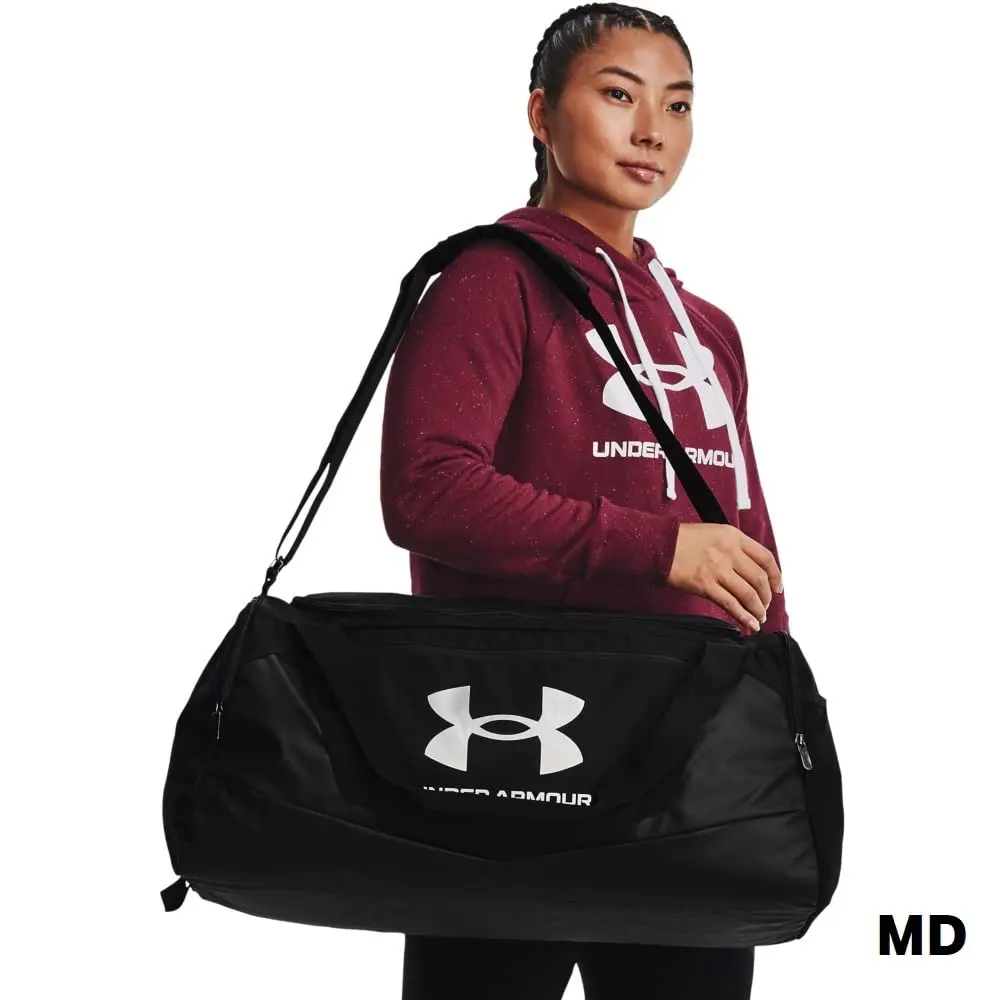 Under Armour Undeniable 5.0 Duffle Bag Black (001)/Metallic Silver X-Large 144L | Water-Repellent & Durable Gym Bag - view 5