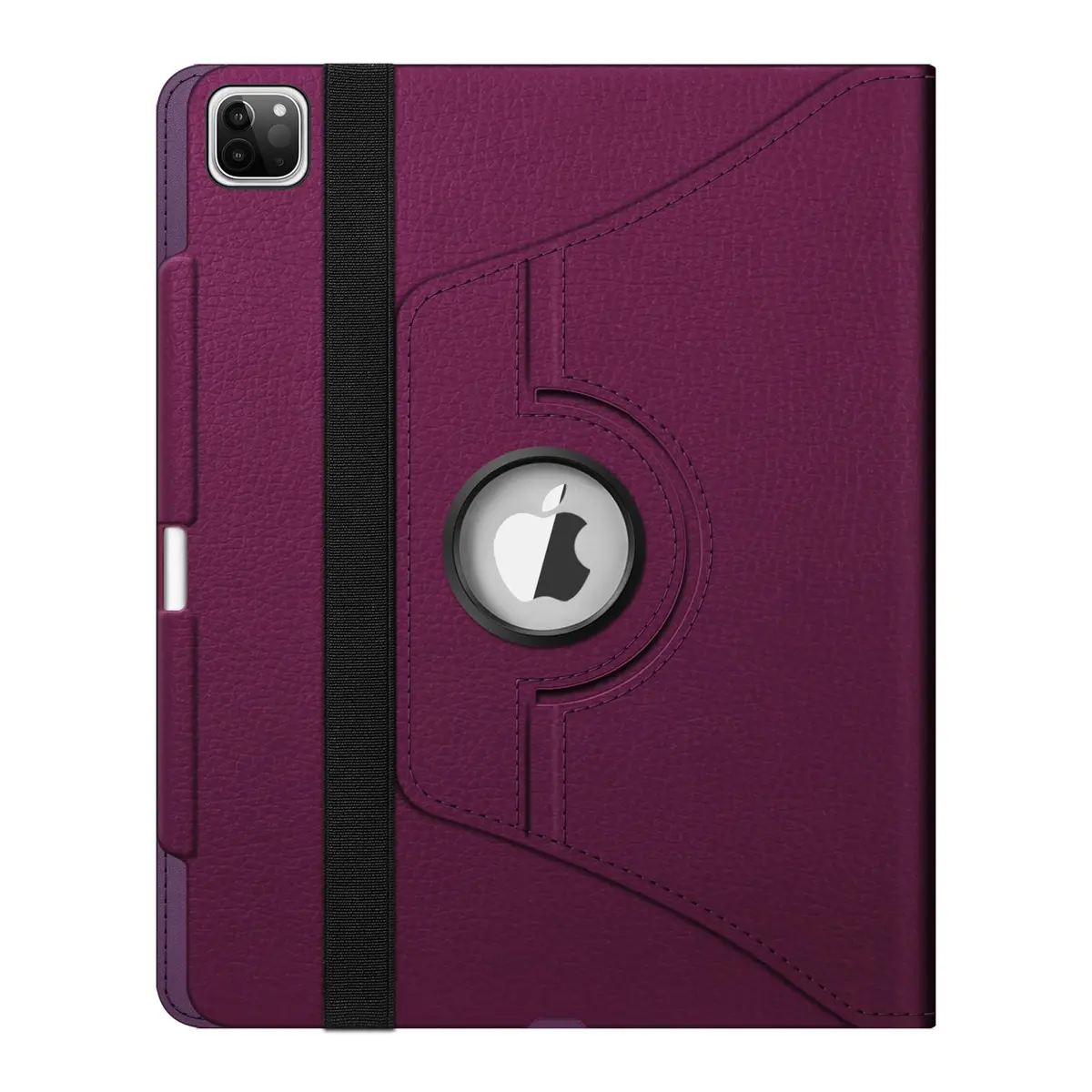 FINTIE Rotating Case for iPad Pro 12.9-inch 6th/5th/4th/3rd Generation | 360° Adjustable, Pencil Holder, Hard Shell, Purple - view 8