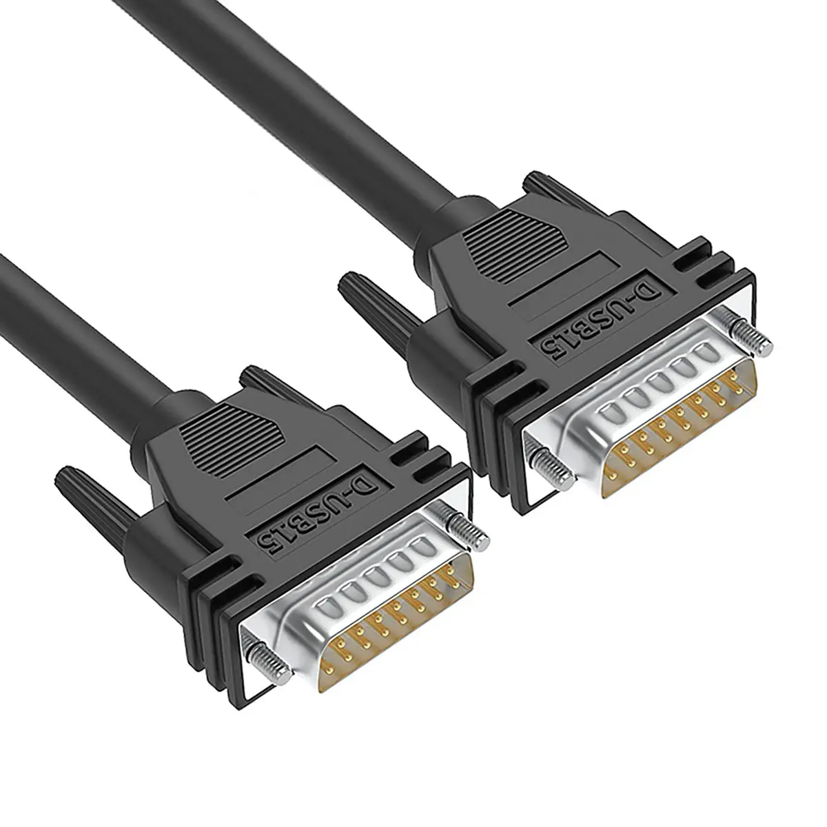 JUXINICE DB15 Male to Male Serial Cable 1.5m (5ft) | 40Gbps Data Transfer - view 2