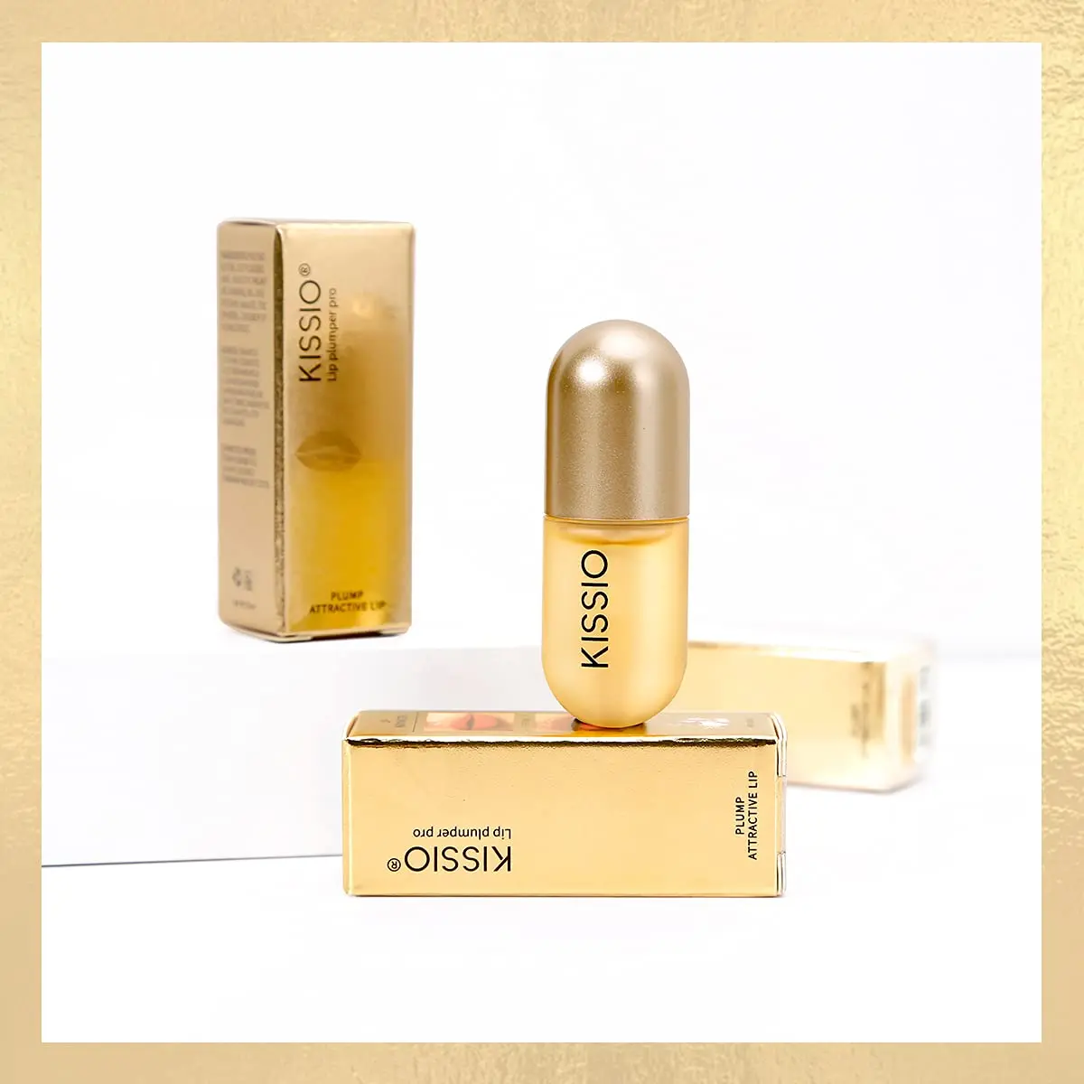 KISSIO Lip Plumper Pro Clear Plant Extracts Plumping Lip Serum 5.5ml (0.186 Fl Oz) | Moisturizing Lip Gloss for Fuller Lips and Hydrated - view 8