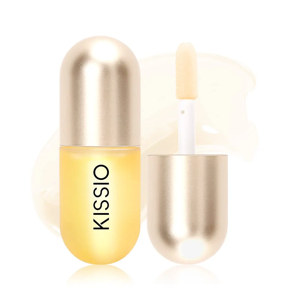 KISSIO Lip Plumper Pro Clear Plant Extracts Plumping Lip Serum 5.5ml (0.186 Fl Oz) | Moisturizing Lip Gloss for Fuller Lips and Hydrated - view 2