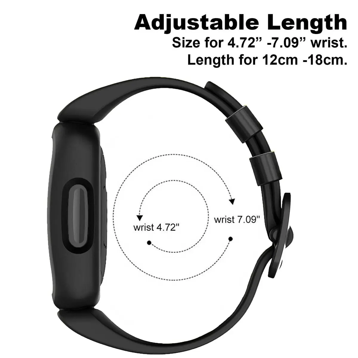 TopPerfekt Watch Band Compatible with Fitbit Ace 3 | Waterproof Silicone Strap for Kids - view 3
