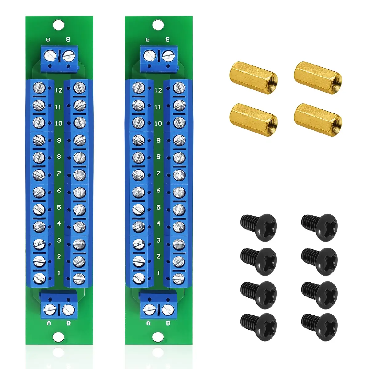 WayinTop PCB Power Distribution Board Kit 2 x 13 Outputs 24V 10A | Dual-Pass Power Supply Module for DC AC - main product image