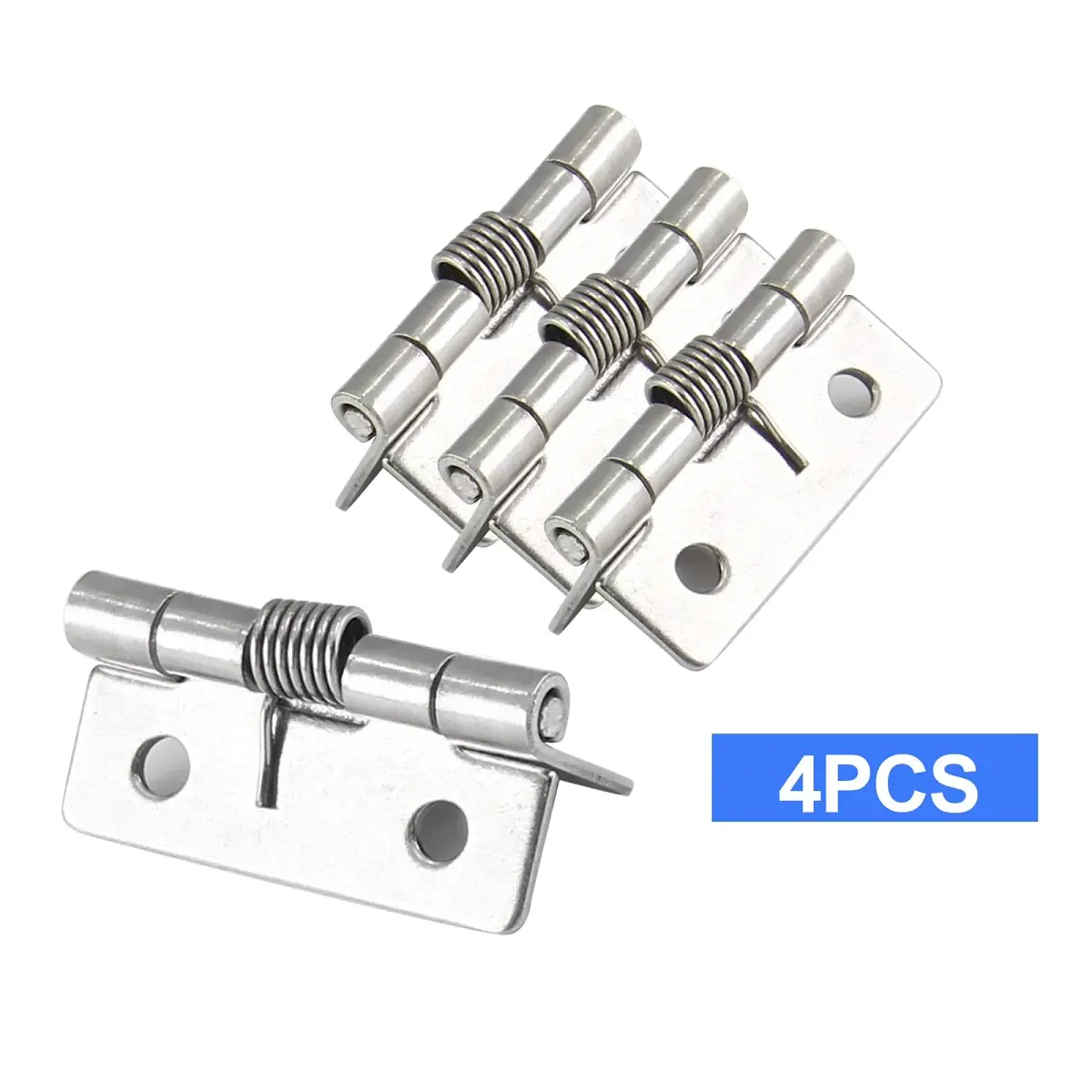Luomorgo Spring Loaded Hinges 1.5 Inch (40mm) 304 Stainless Steel Self Closing | Pack of 4 - view 3