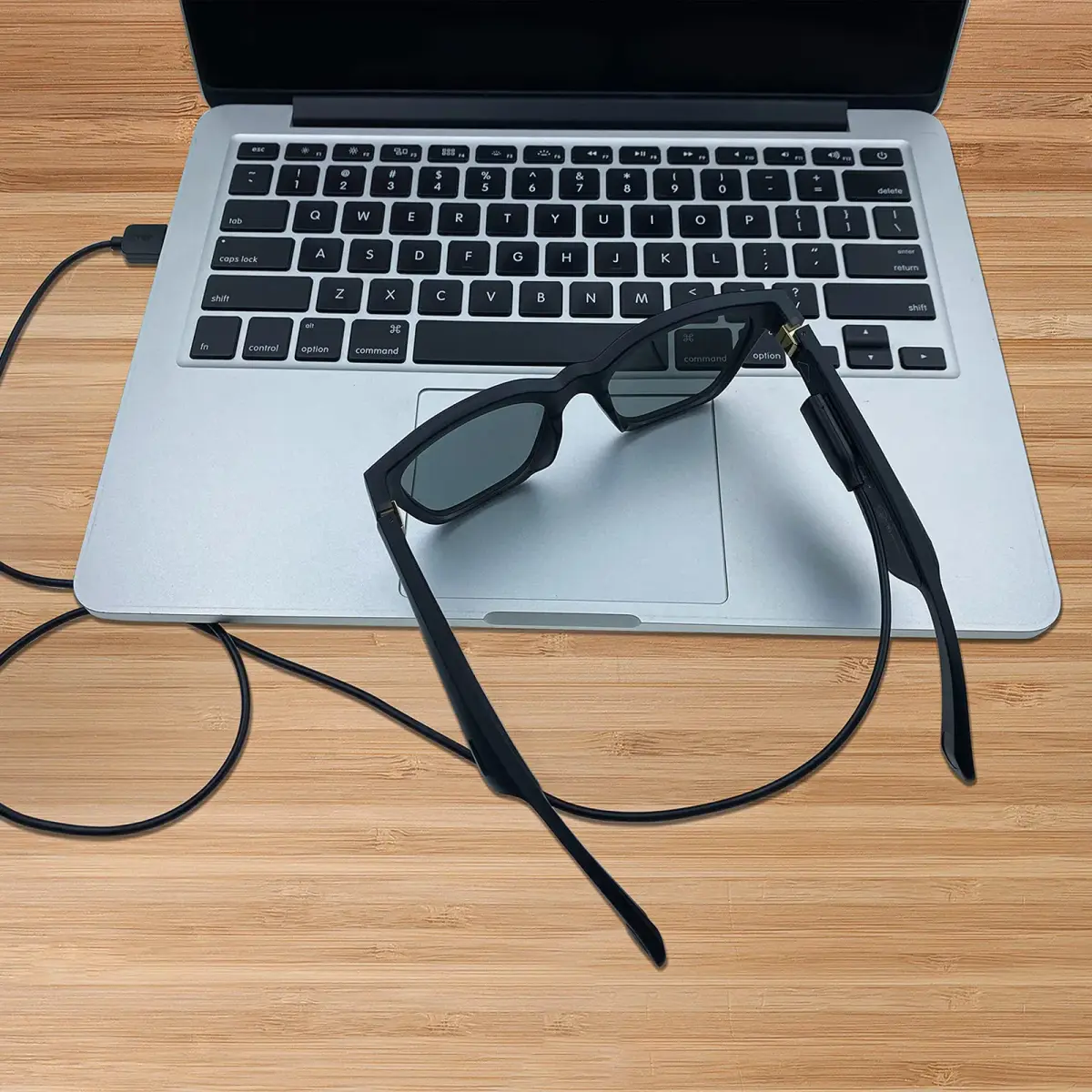 E ECSEM Magnetic USB Type A Charging Cable 80cm (2.6ft) for Bose Frames Audio Sunglasses | Fast Charging - view 5