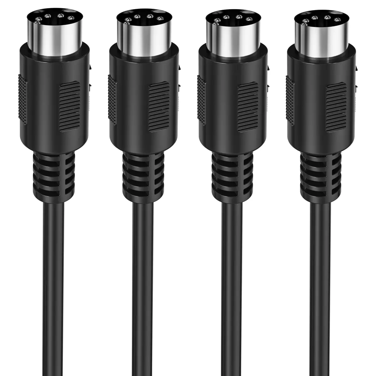 Mellbree MIDI Cable 5-Pin DIN Male to Male 3FT | 2-Pack for Studio & Live Use - main product image