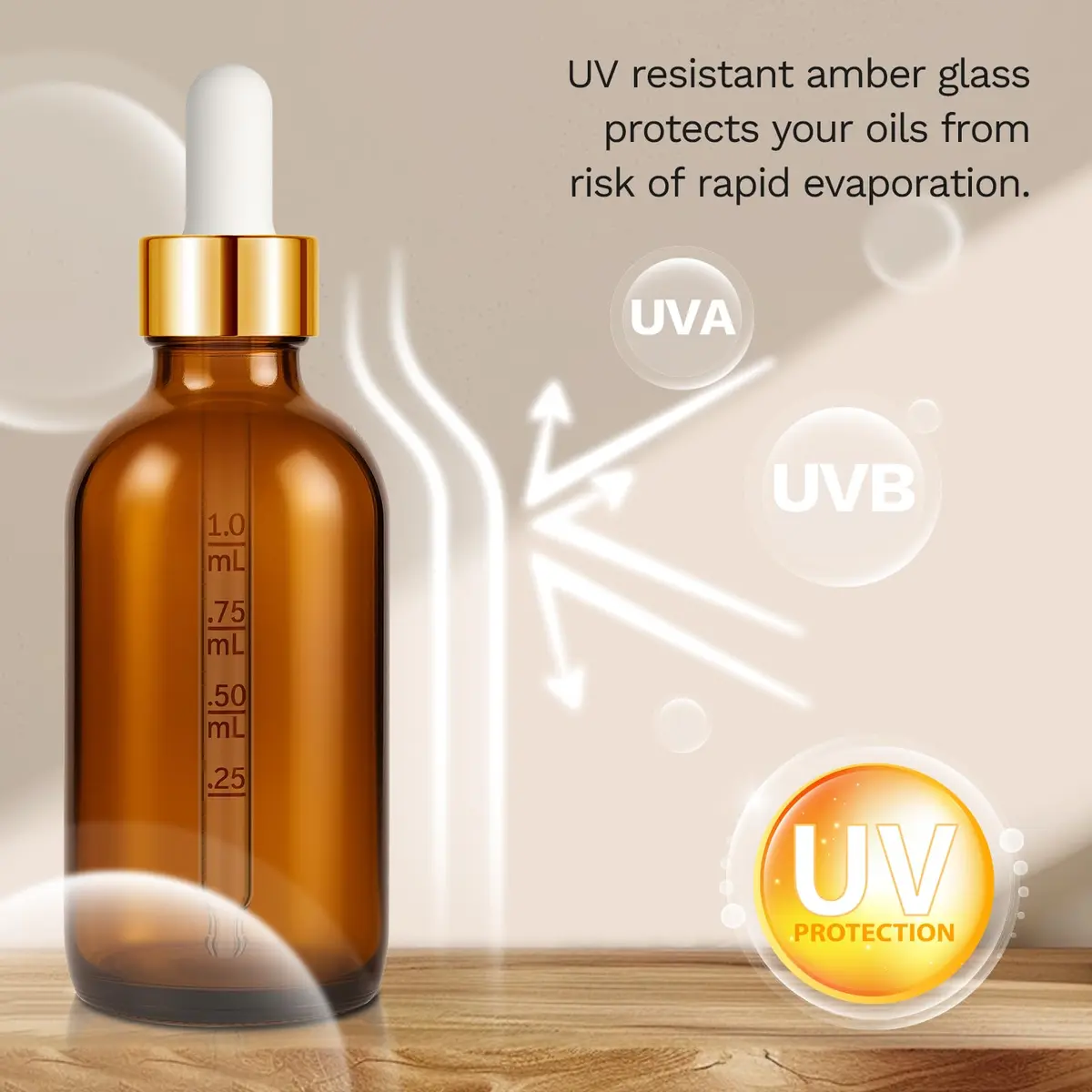 Bumobum 99 Pack 2 oz Amber Glass Dropper Bottles | Leakproof, Travel-Friendly, Essential Oil Storage - view 5