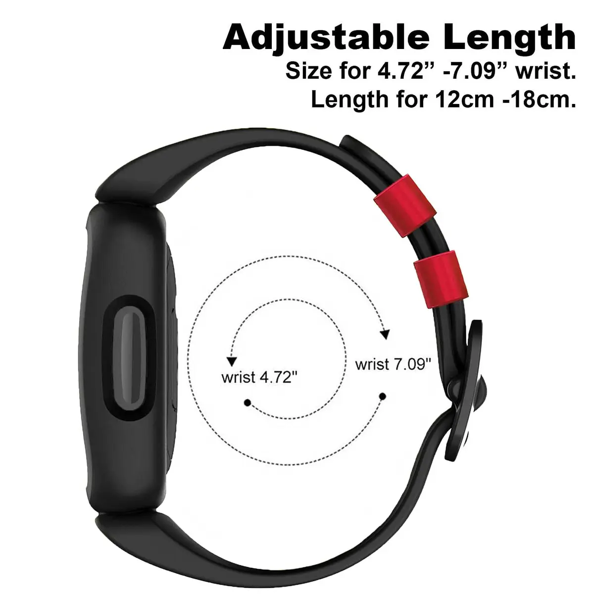 TopPerfekt Watch Band Compatible with Fitbit Ace 3 | Soft Silicone Waterproof Strap for Kids - view 3