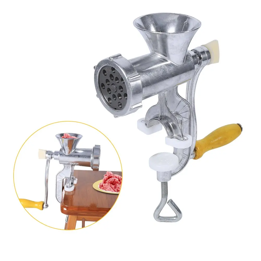 FOLOSAFENAR Manual Meat Grinder Aluminum Alloy | Easy & Stable Table Clamp (70-120 chars) - view 6