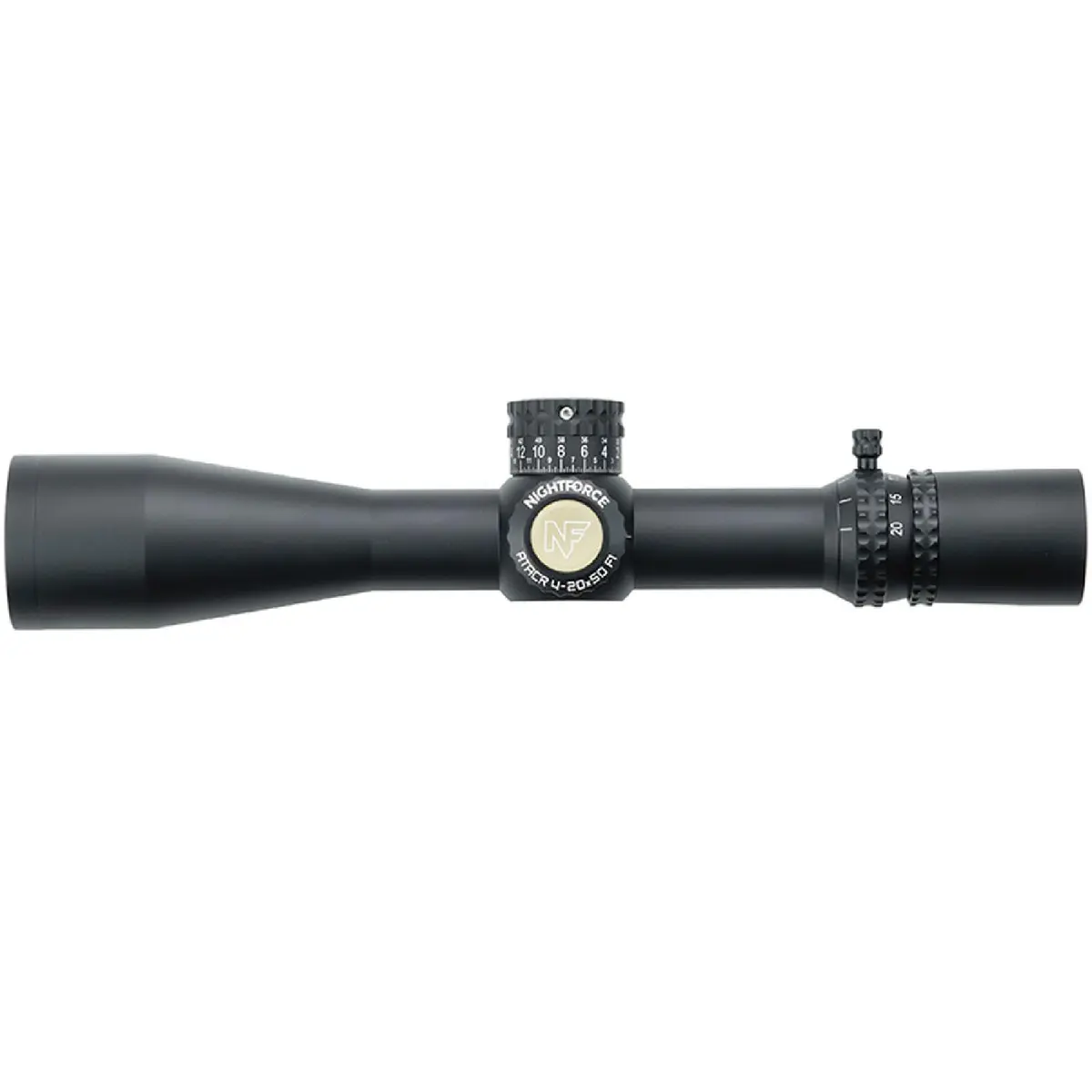 Nightforce ATACR 4-20x50mm F1 Rifle Scope | First Focal Plane, MIL-XT Reticle, 34mm Tube, Black - main product image