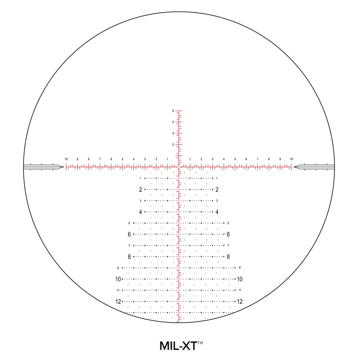 Nightforce ATACR 4-20x50mm F1 Rifle Scope | First Focal Plane, MIL-XT Reticle, 34mm Tube, Black - view 7