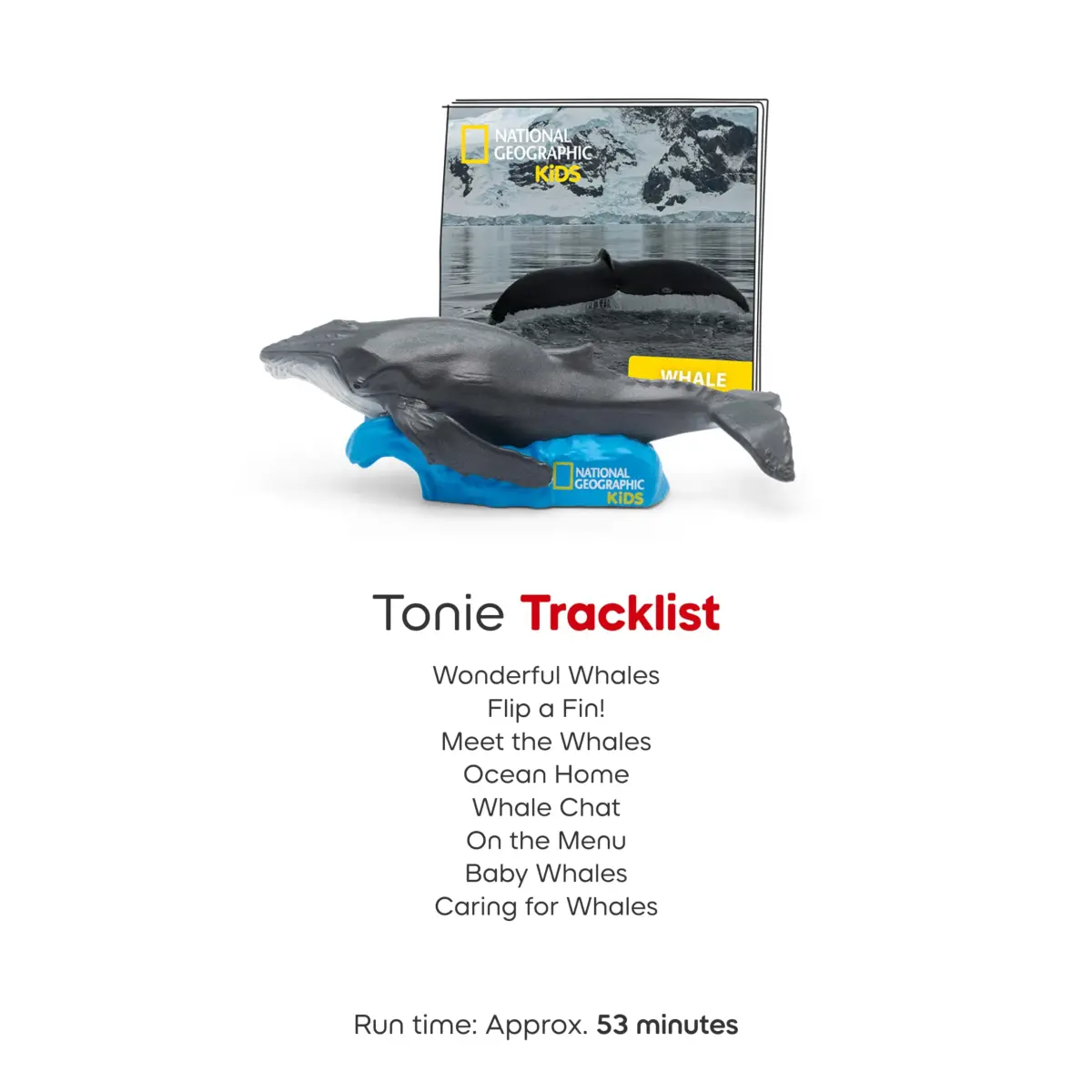 Tonies National Geographic Kids Whale Audio Toy Figurine | Interactive Audio for Ages 6+ - view 5
