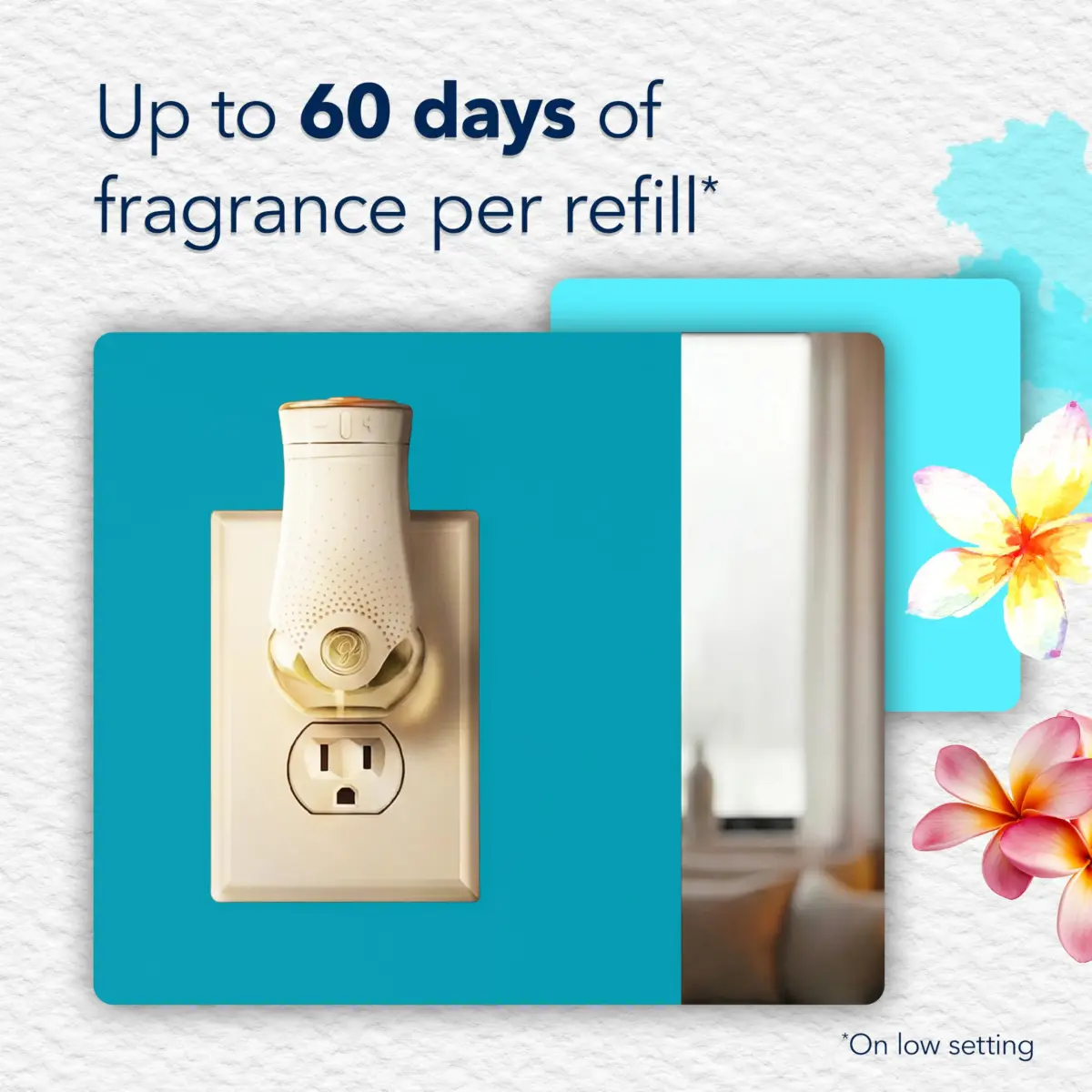 Glade PlugIns Refills Air Freshener Aqua Waves 3.35 Fl Oz (100 ml) | Scented Oil for Home & Bathroom - view 2