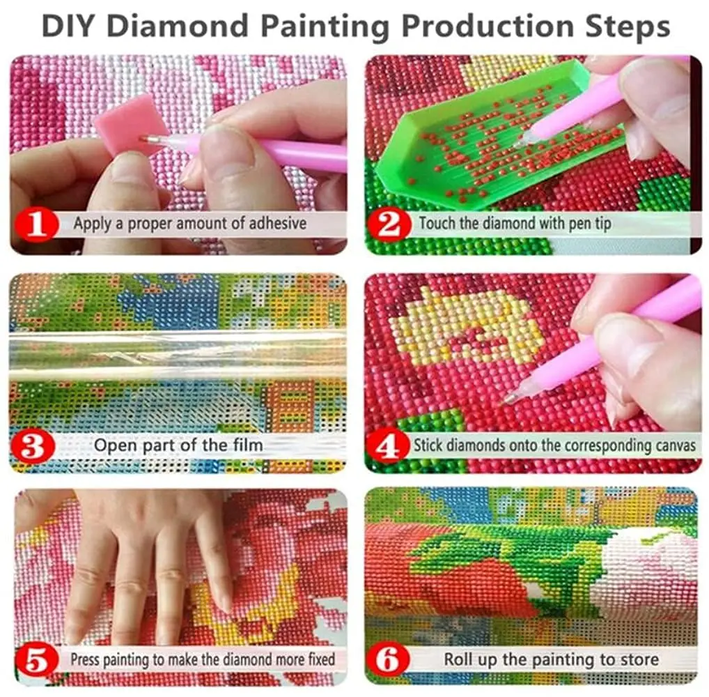 F-CANLAN Virgin Mary Bless the Child Diamond Art Kit 30x40cm (12x16 inches) | Full Drill Religious Artwork - view 7