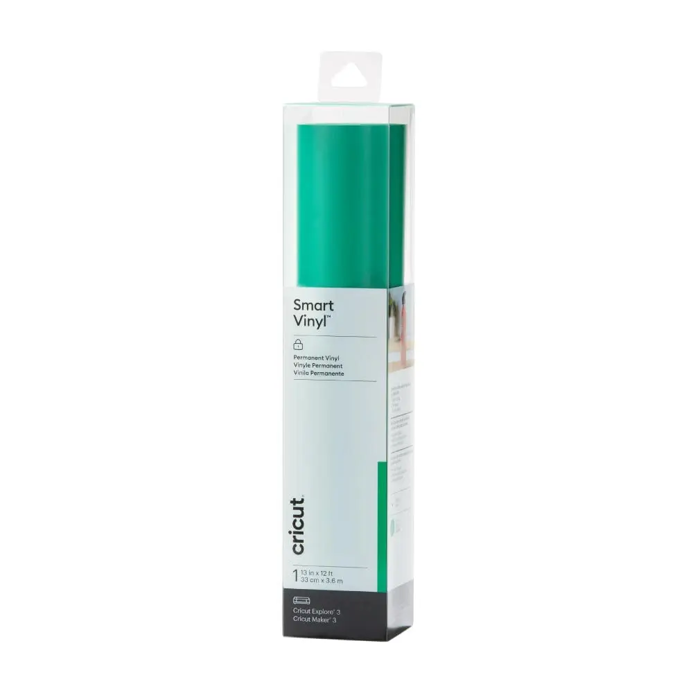 Cricut Smart Permanent Vinyl 33 cm x 3.7 m (13 in x 12 ft) Grass | Matless Cutting for Cricut Maker 3 & Explore 3 - main product image