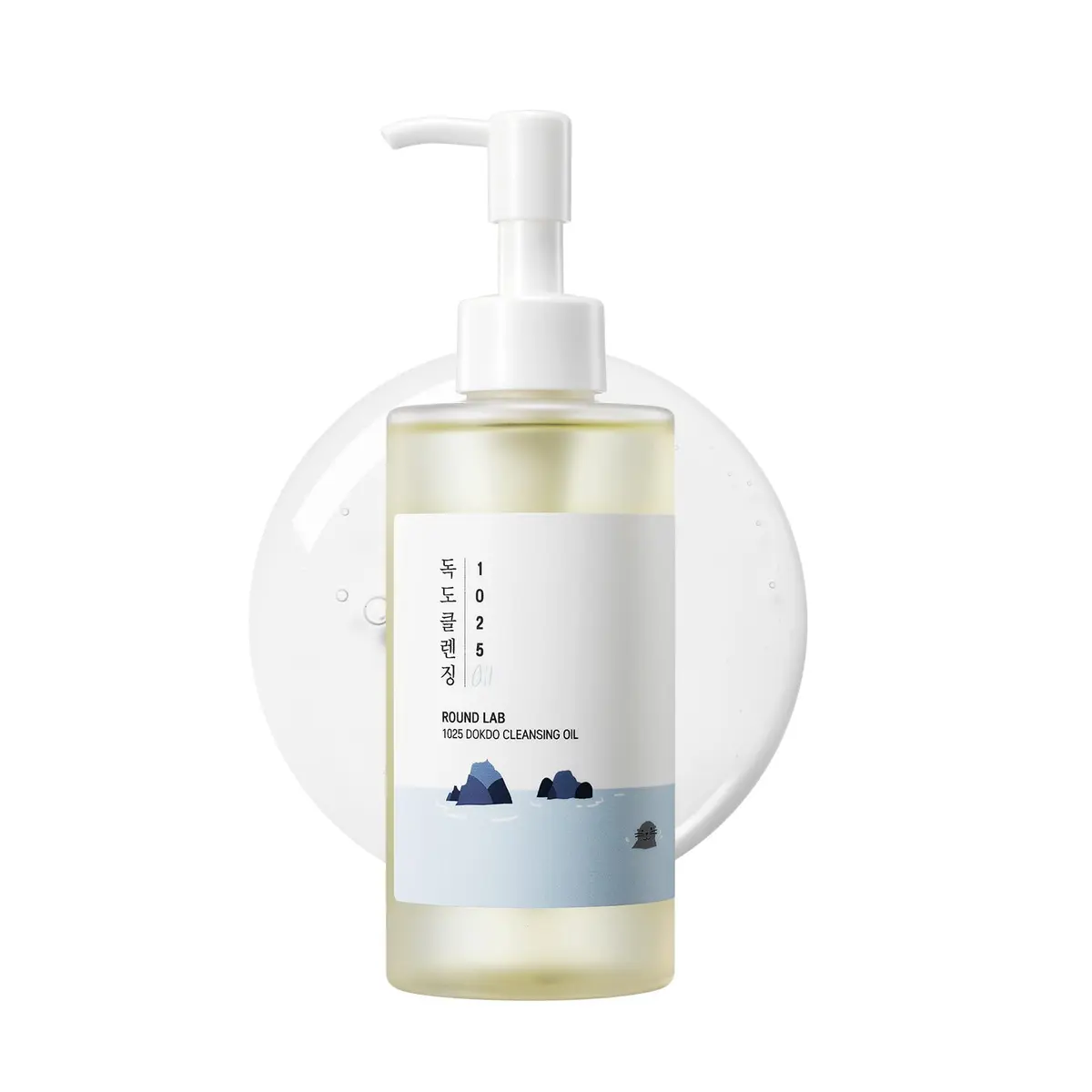 ROUND LAB 1025 Dokdo Cleansing Oil 200ml (6.76 Fl Oz) | Fragrance-Free Makeup Remover for Sensitive Skin - main product image