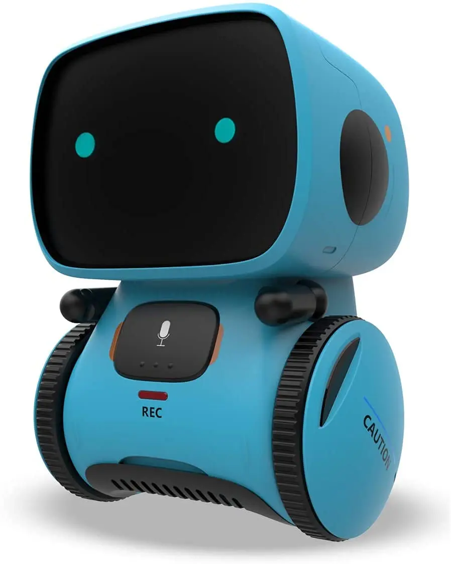 KaeKid Interactive Smart Robot Toy with Voice Control, Touch Sensor, Singing & Dancing, 15.5 cm (6.1 Inch) | Programmable Robot for Kids Age 3-8 - main product image