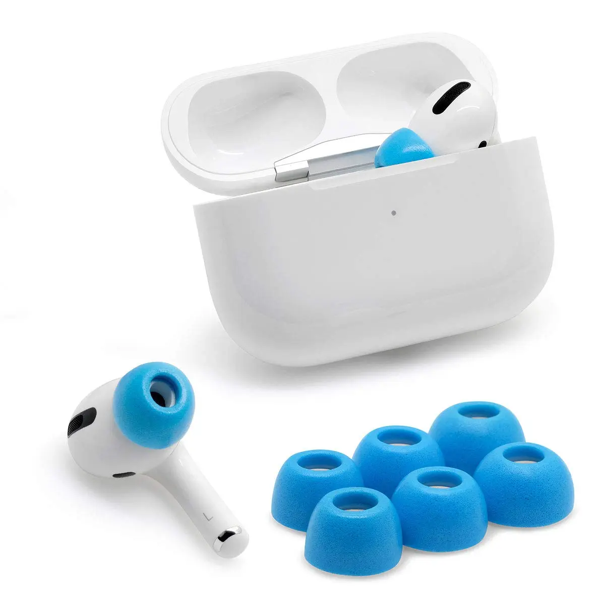 ADVANCED SOUND GROUP Eartune Fidelity UF-A Memory Foam Tips for AirPods Pro (1st & 2nd Gen) | Built-in Wax Guard, Secure Fit, Rich Bass, Assorted S/M/L - main product image