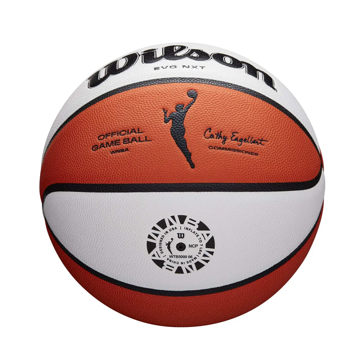 Wilson WNBA Official Game Basketball - Size 6 28.5" (72.4 cm) | Evo NXT Composite Leather - view 6