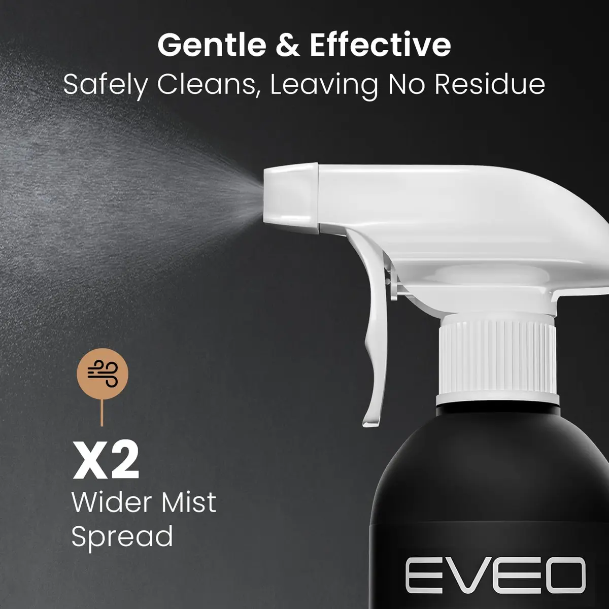 EVEO Screen Cleaner Spray Kit 6.7oz (200ml) 2 Pack | Streak-Free Shine for All Screens - view 8