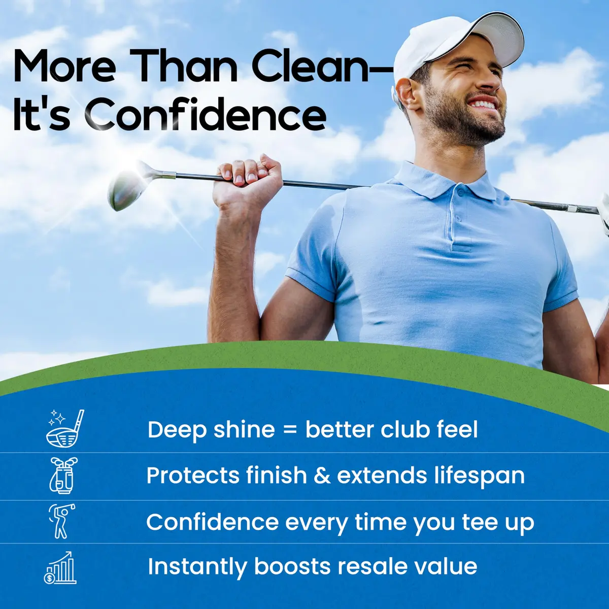 Club Doctor Golf Club Polish 4 Fl Oz | Restores & Shines on Drivers, Irons, Woods - view 5