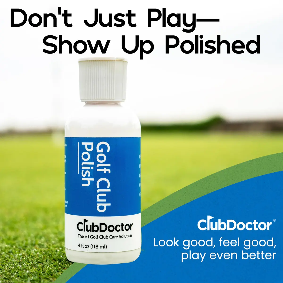 Club Doctor Golf Club Polish 4 Fl Oz | Restores & Shines on Drivers, Irons, Woods - view 7
