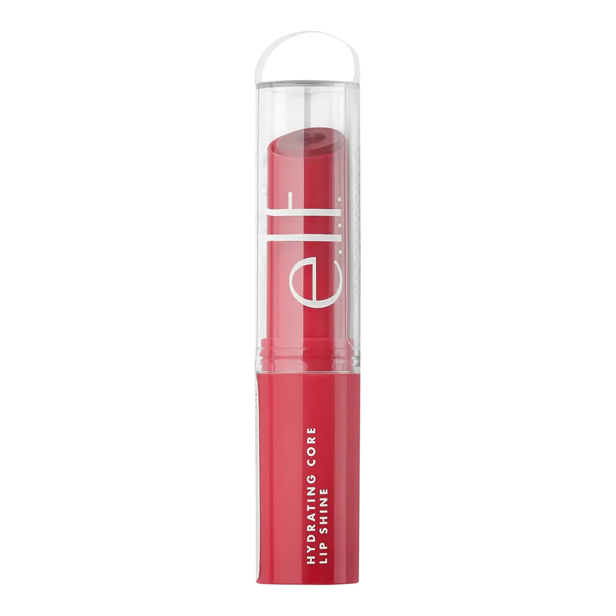 e.l.f. Hydrating Core Lip Shine Lovely Light Red 2.5ml (0.09 Oz) | Vitamin E Infused Tinted Balm - view 5