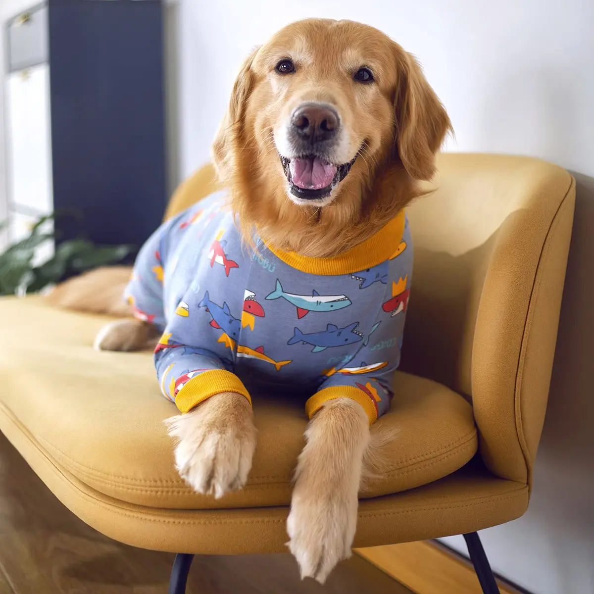 Yeapeeto Dog Recovery Suit After Surgery Medium Large | Cone Alternative & Wound Protector (7XL) - view 4