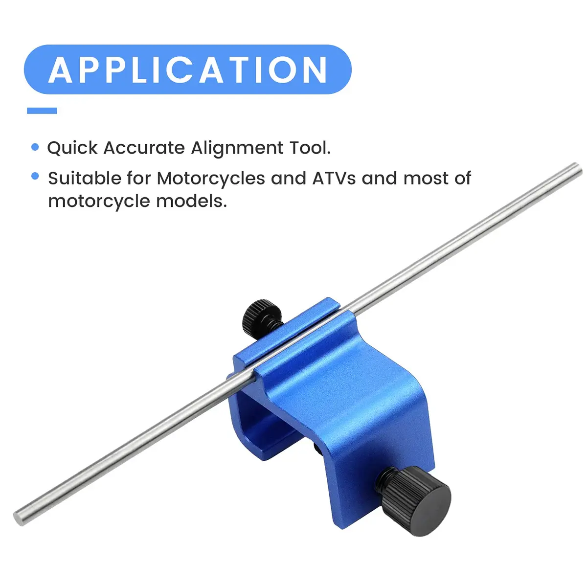 PEATOVIE Motorcycle and ATV Chain Alignment Tool | Quick Accurate Alignment Tool - view 2