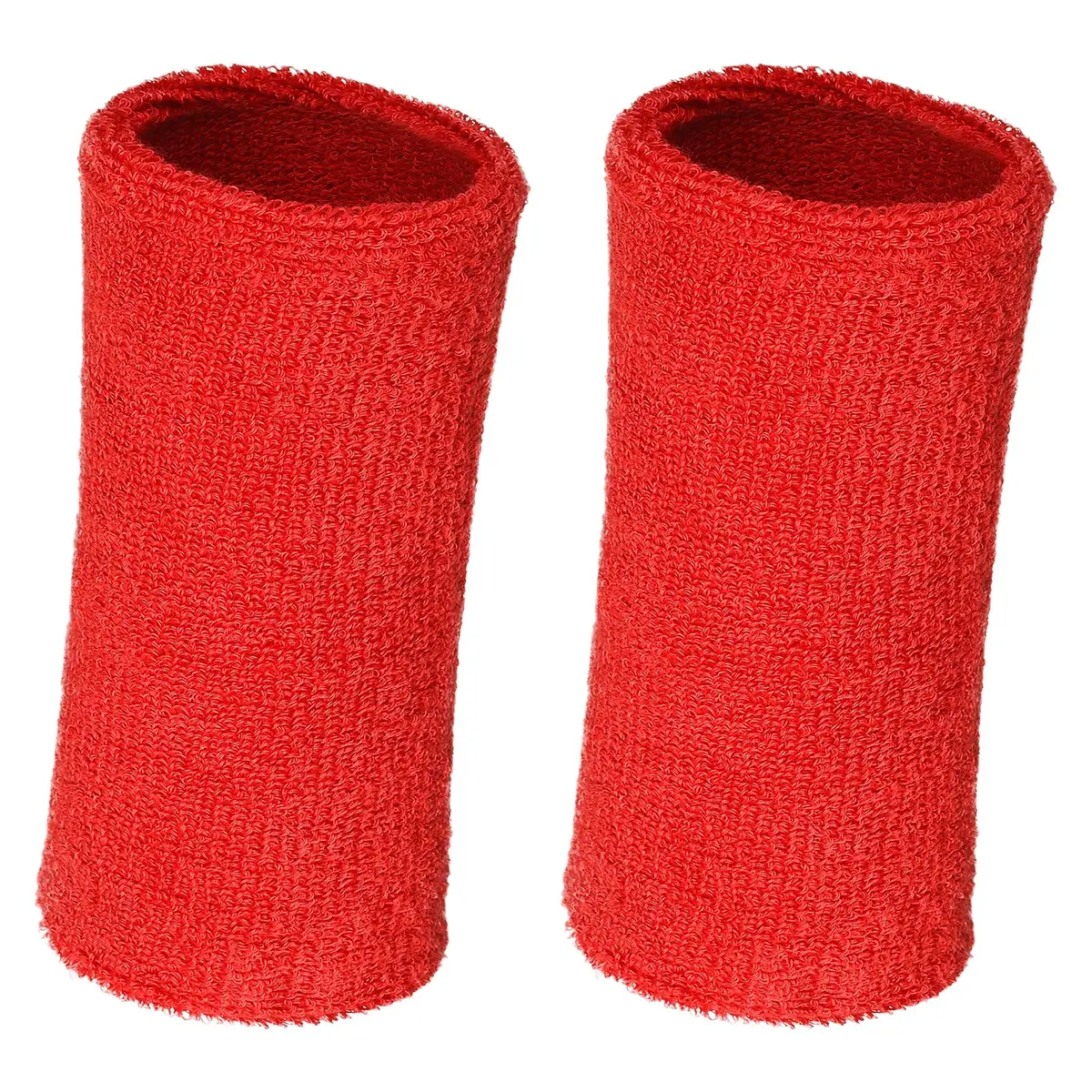 WILLBOND Wrist Sweat Bands, Classic, Red, White, Dark Blue | Absorbent, Elastic Fit for All Sports - view 7