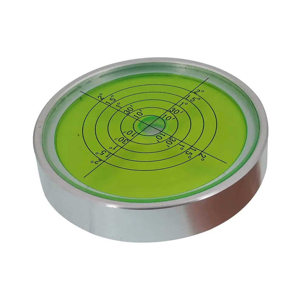 XMLEI Round Spirit Level 74mm (2.91 inches) | High Precision Horizontal Bubble Instrument - main product image