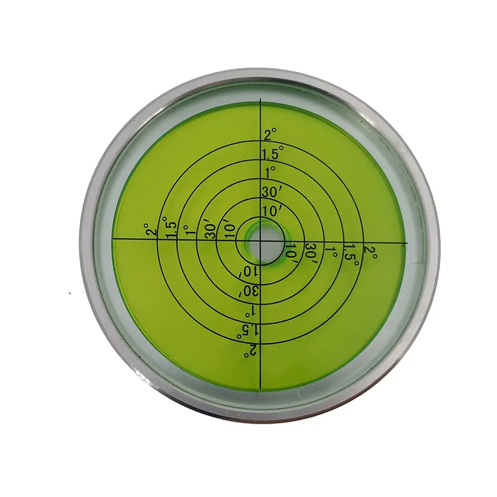XMLEI Round Spirit Level 74mm (2.91 inches) | High Precision Horizontal Bubble Instrument - view 2