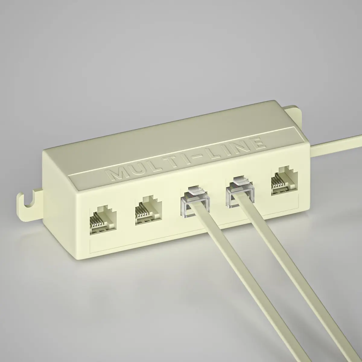 Goupchn Five Way Telephone Splitter RJ11 6P4C Male to 5 Female | Stable Signal & Easy Install - view 4