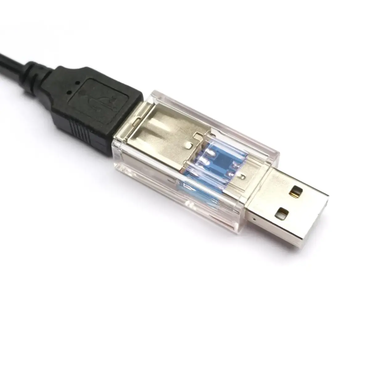 PortaPow USB Power Blocker Twin Pack - Stops Charging, Allows Data Transfer - view 2