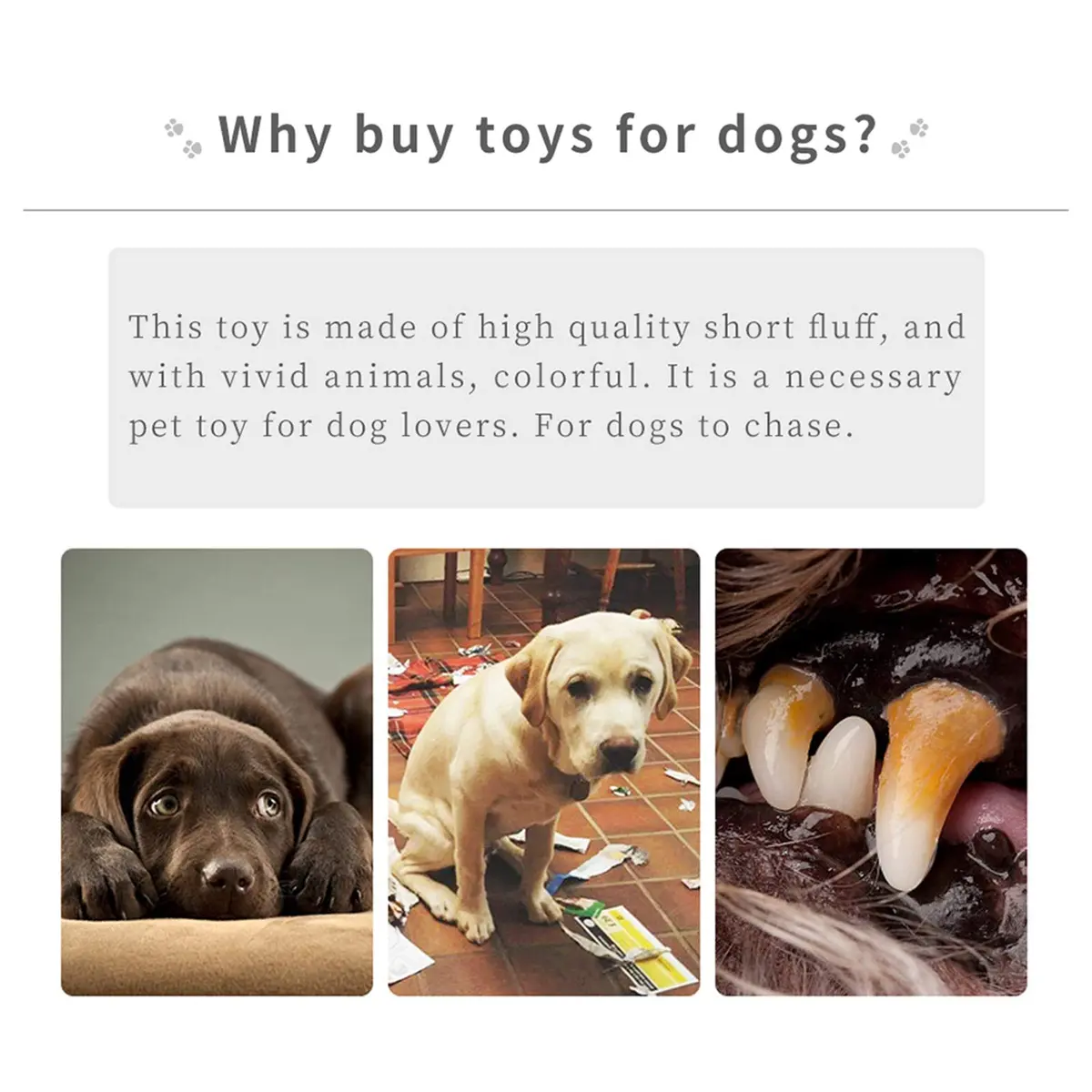 WishLotus Octopus Dog Chew Toy, No Stuffing Plush Dog Squeaky Toy with Crinkle Paper in Legs, Corduroy Interactive Dogs Play Teething Toys for Small, Medium Dogs (Orange) - view 8