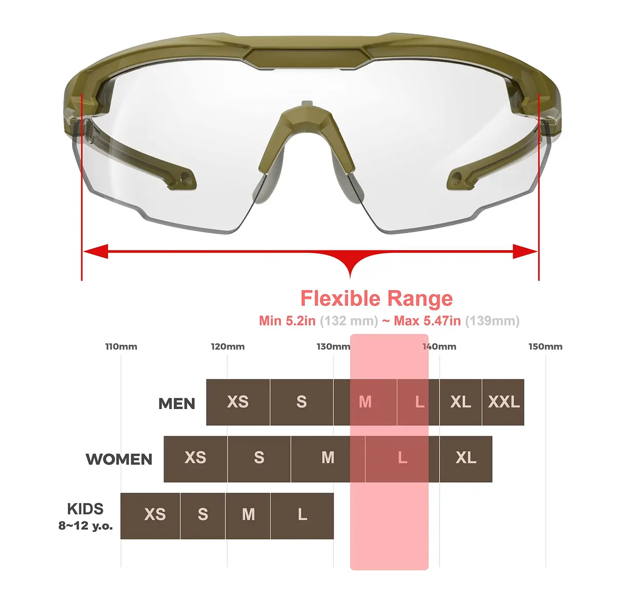 HTS HUNTERSKY HTS ballistic Safety Glasses S57 | Impact-Resistant, UV400, Tactical Eye Protection - view 6