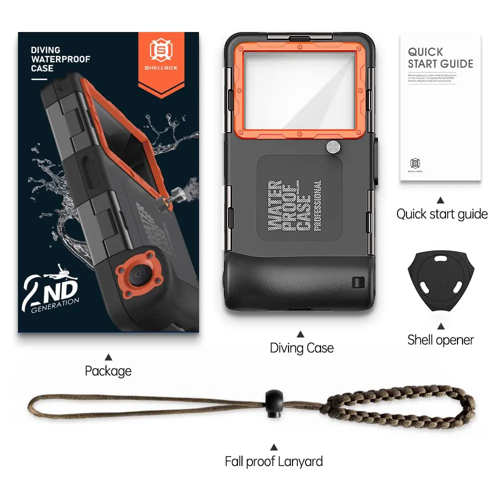 YNVYFI 2026 Underwater Snorkeling Diving Phone Case for Phone 17/16/15/14/13/12Pro Max/Galaxy S26/S25/S24/S23 | Waterproof Dive Case - view 7