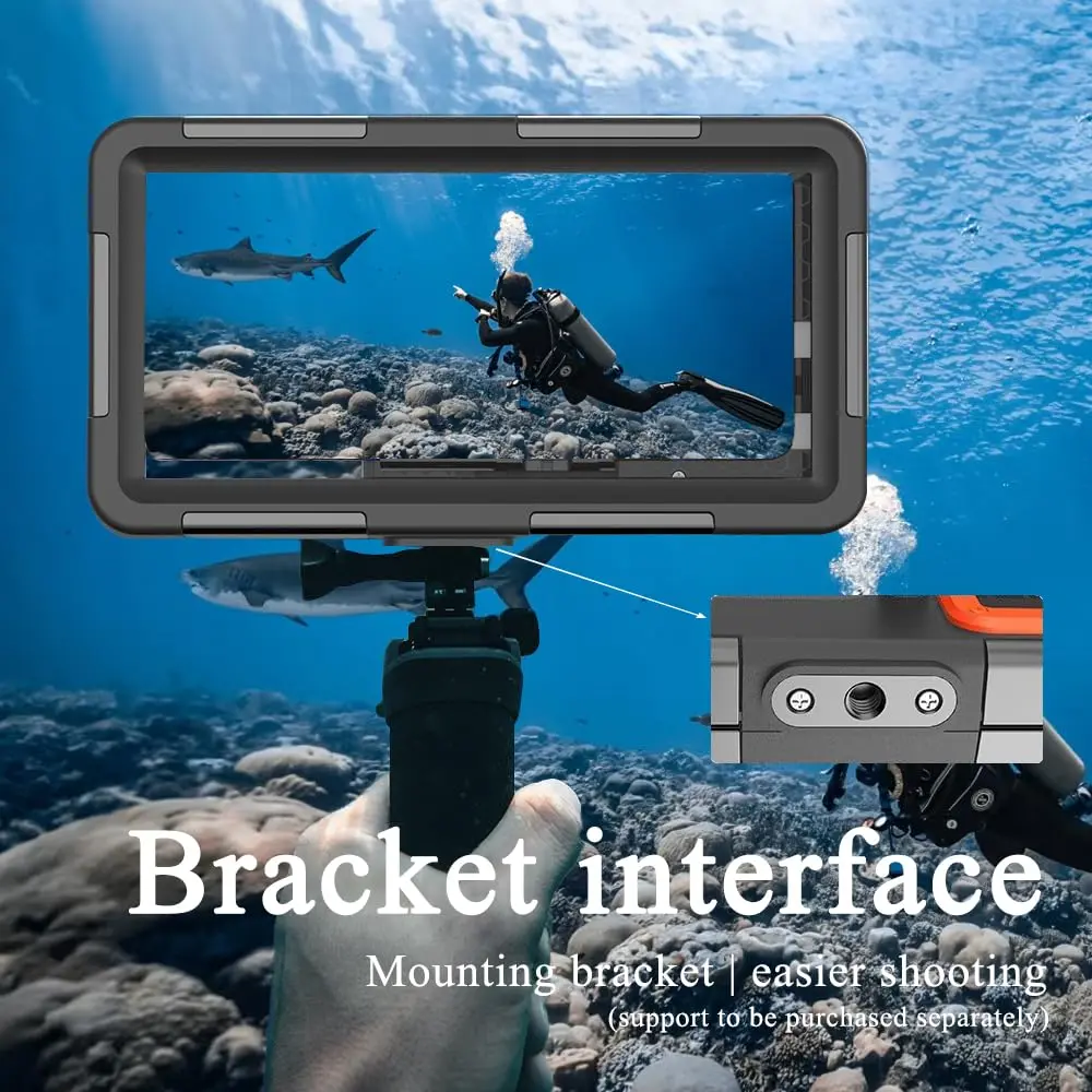 YNVYFI 2026 Underwater Snorkeling Diving Phone Case for Phone 17/16/15/14/13/12Pro Max/Galaxy S26/S25/S24/S23 | Waterproof Dive Case - view 5