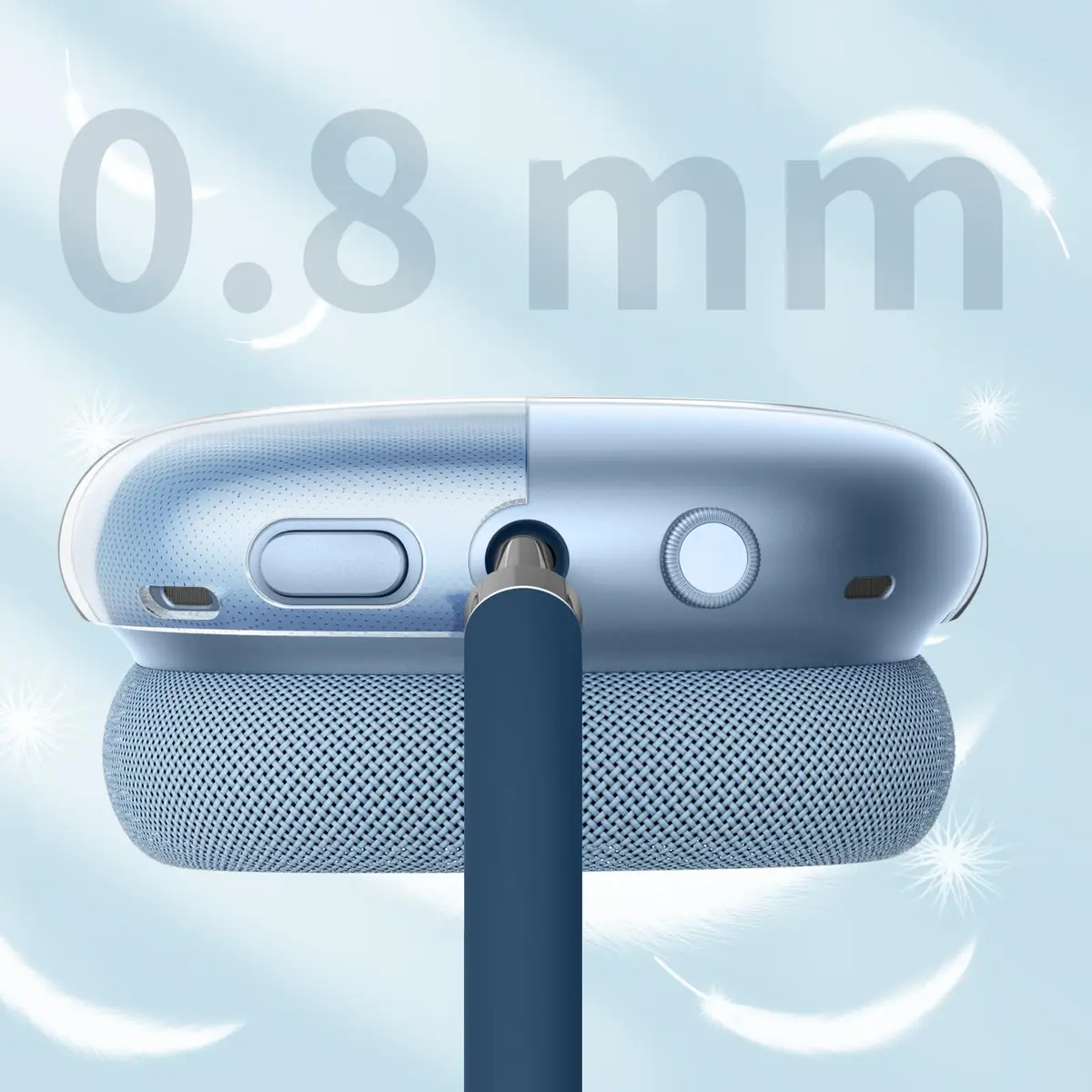 FINTIE Clear Case for AirPods Max 2 (2026) & AirPods Max 1 (2024/2020) | Transparent TPU Cover, Anti-Scratch, Precise Fit - view 4