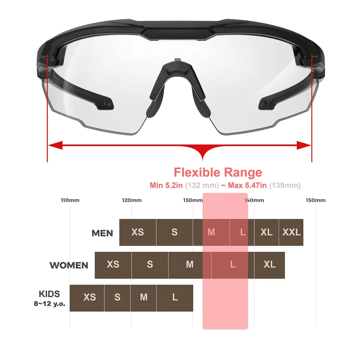 HTS HUNTERSKY S57 Clear Lens Ballistic Safety Glasses | Impact-Resistant, UV400, Anti-Fog for Shooting & Outdoor - view 6