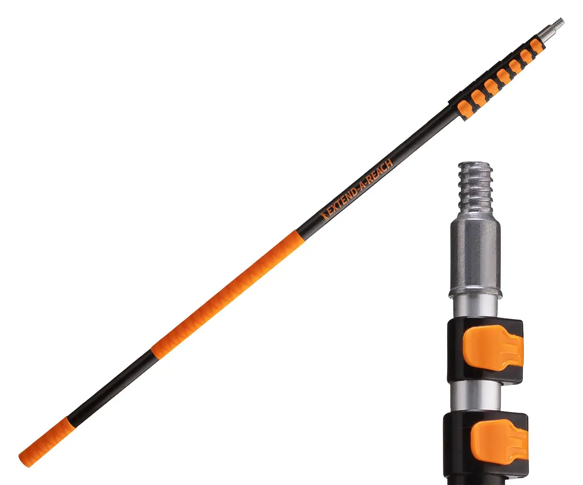 EXTEND-A-REACH 5-30 ft Telescoping Extension Pole | Multi-Purpose Aluminum Pole for Painting & Cleaning - main product image