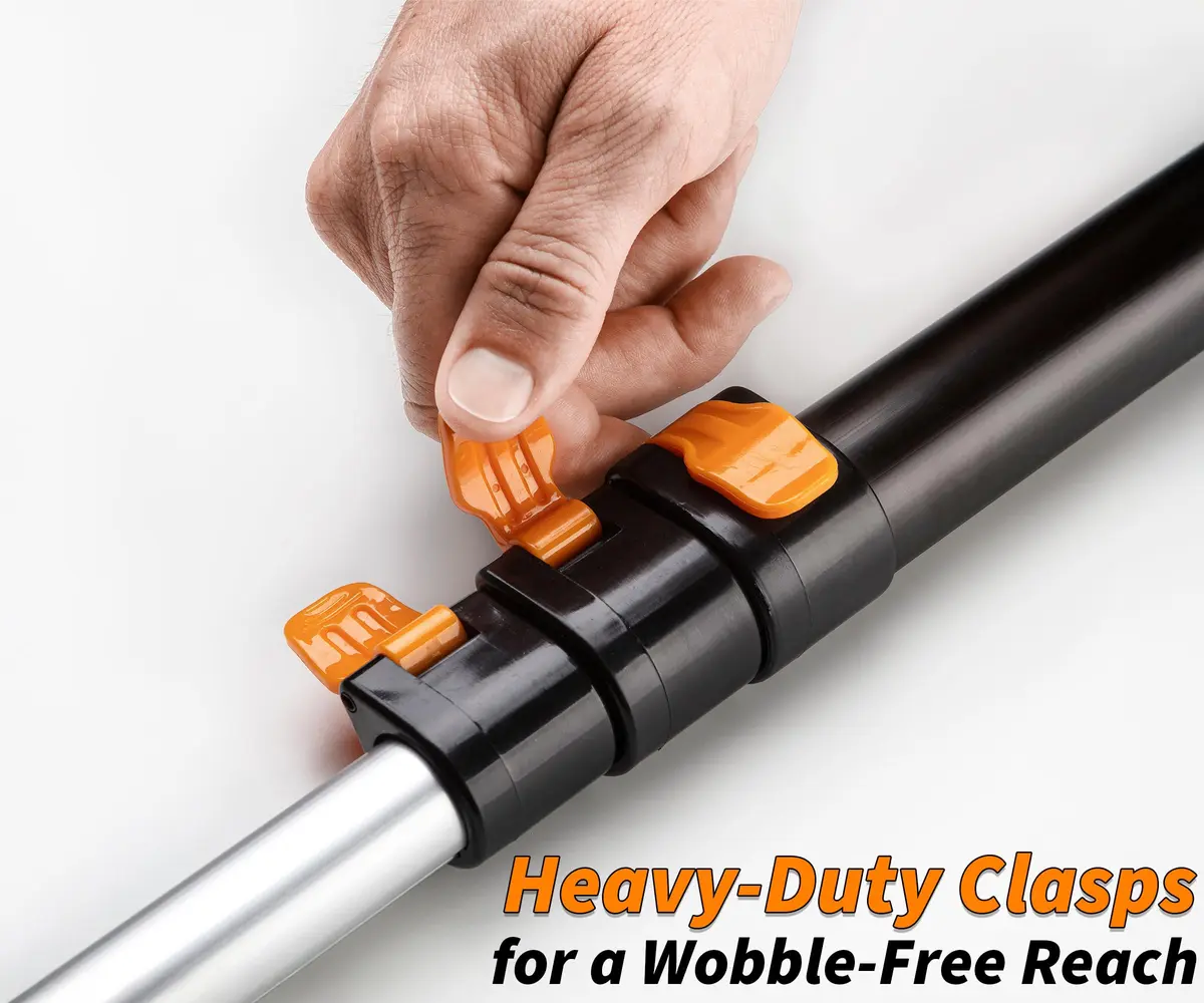 EXTEND-A-REACH 5-30 ft Telescoping Extension Pole | Multi-Purpose Aluminum Pole for Painting & Cleaning - view 6