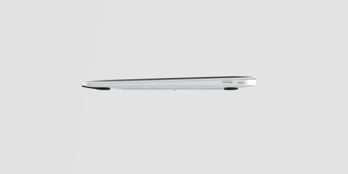 MAJEXTAND Invisible Laptop Stand, Stick-On 6-Level Riser for Mobile Work | Ultra-thin, Portable, Supports Up to 18" Laptops - view 3