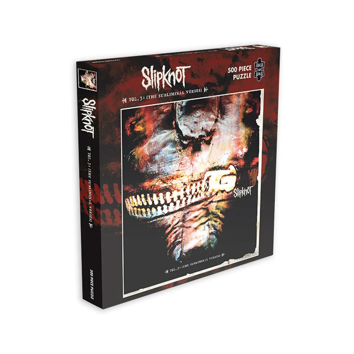 RockSaws Slipknot Vol 3: The Subliminal Verses 500 Piece Jigsaw Puzzle | Music & Heavy Metal Art - main product image