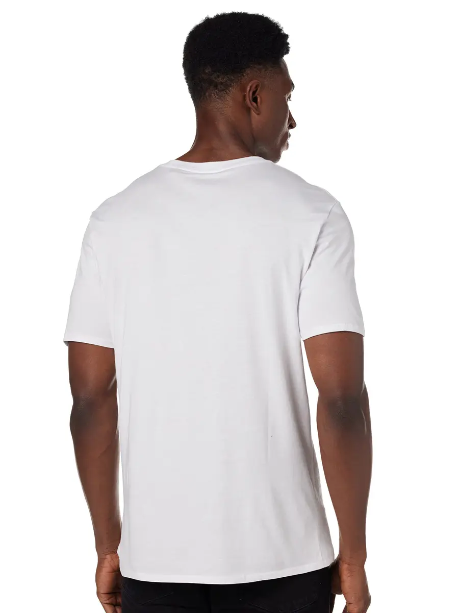 KARL LAGERFELD Men's Karl Character Headphones Shirt, White, L | Reflective Graphic, Cotton, Casual Wear - view 3