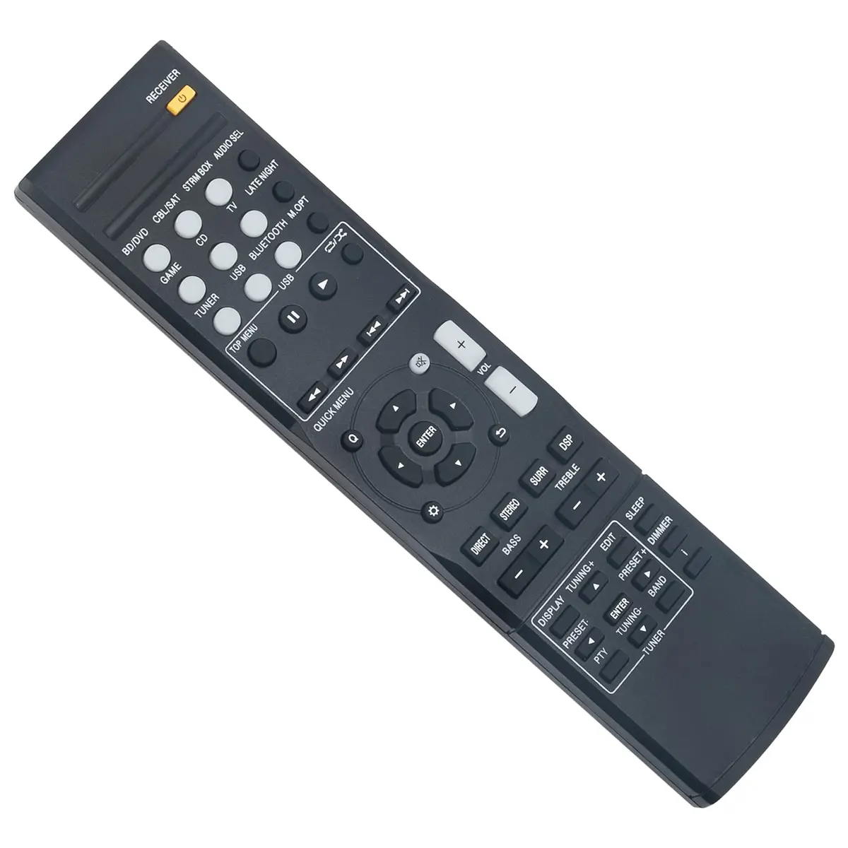 WINFLIKE Replacement RC-928R Remote Control for Onkyo AV Receiver TX-SR252 | Sensitive Keys, Easy Use, Black - view 9