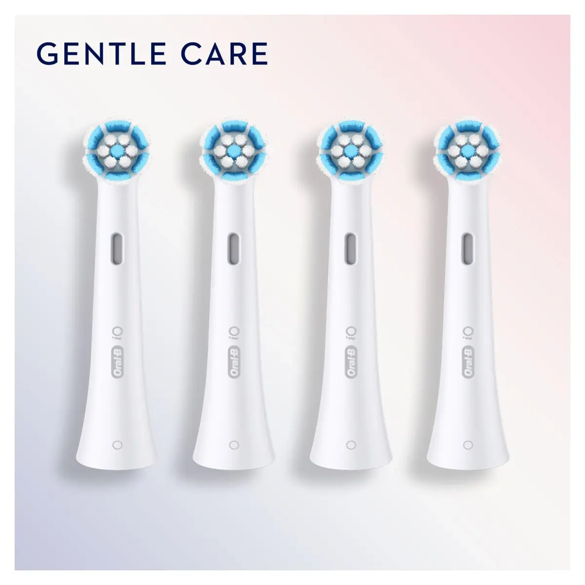 Oral-B iO Gentle Care Replacement Brush Heads 4 Count Soft Cleaning | Gentle on Gums - view 5